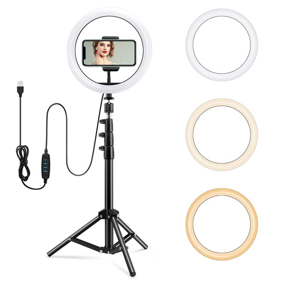 18 inch selfie ring light with stand